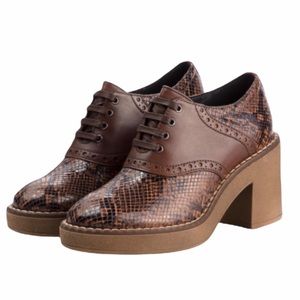 NWT GEOX Adrya Platform Italian Leather Shoes